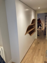 Armario lacado a medida pasillo Armario lacado a medida pasillo