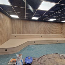 GRADA MADERA CON PALILLERIA